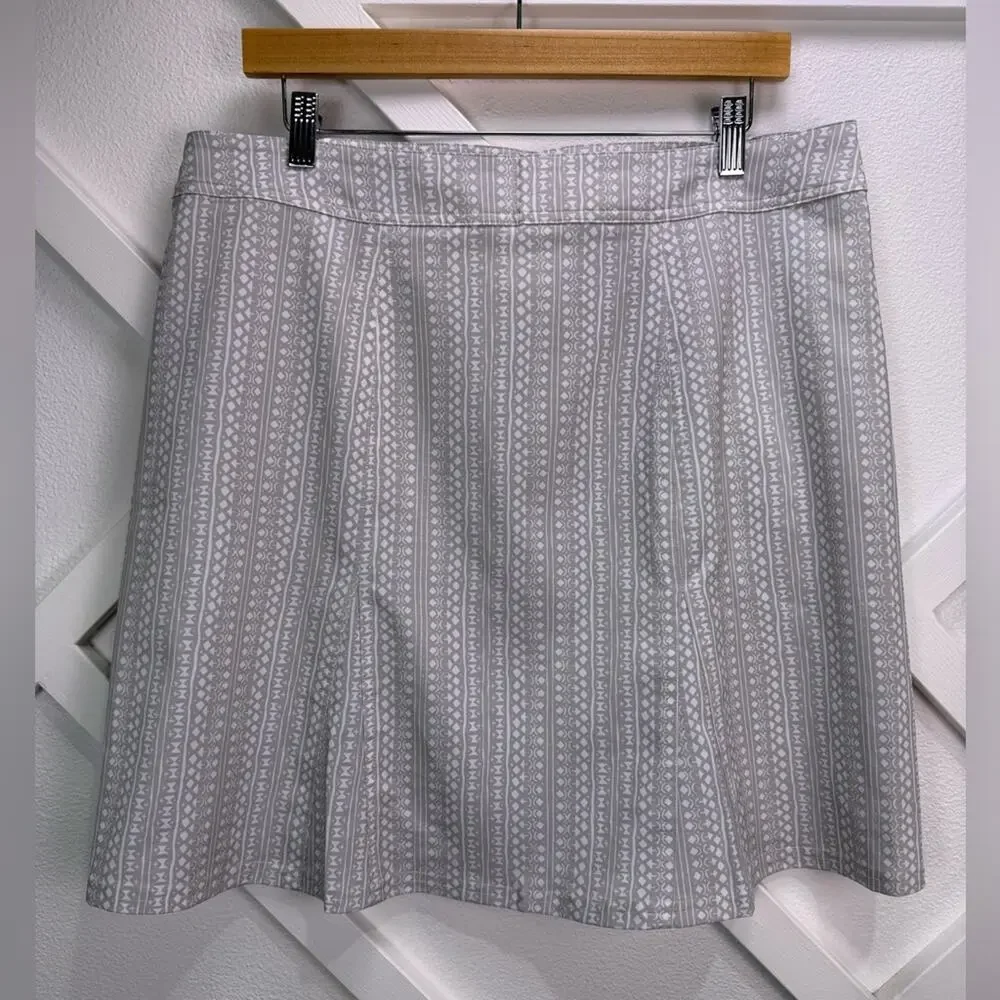 Ripskirt Hawaii Wrap Skirt Length 2 Grey/White Size L